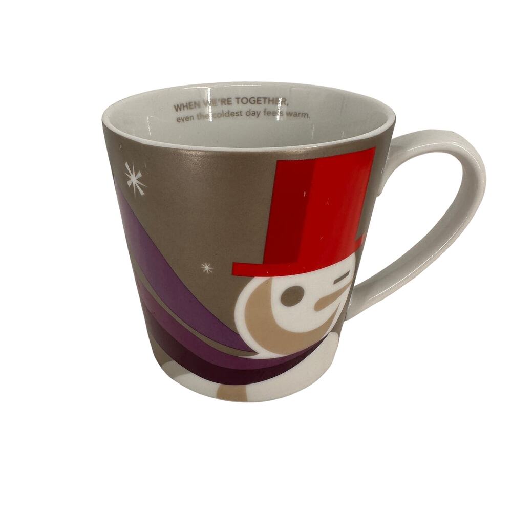 Starbucks Snowman Winter 2011 Coffee Mug